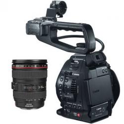 Canon EOS C100 Cinema EOS Cámara con 24-105mm f/4L de la lente