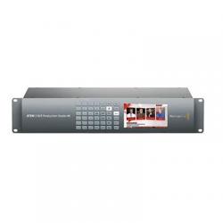 Blackmagic SWATEMPSW2ME4K SDI Entrada de vídeo: 20 x 10-bit SD / HD / HD Blackmagic SWATEMPSW2ME4K SDI Entrada de vídeo: 20 x 10-bit SD / HD / HD